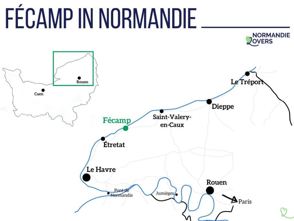 Carte Fecamp Normandie Localisation