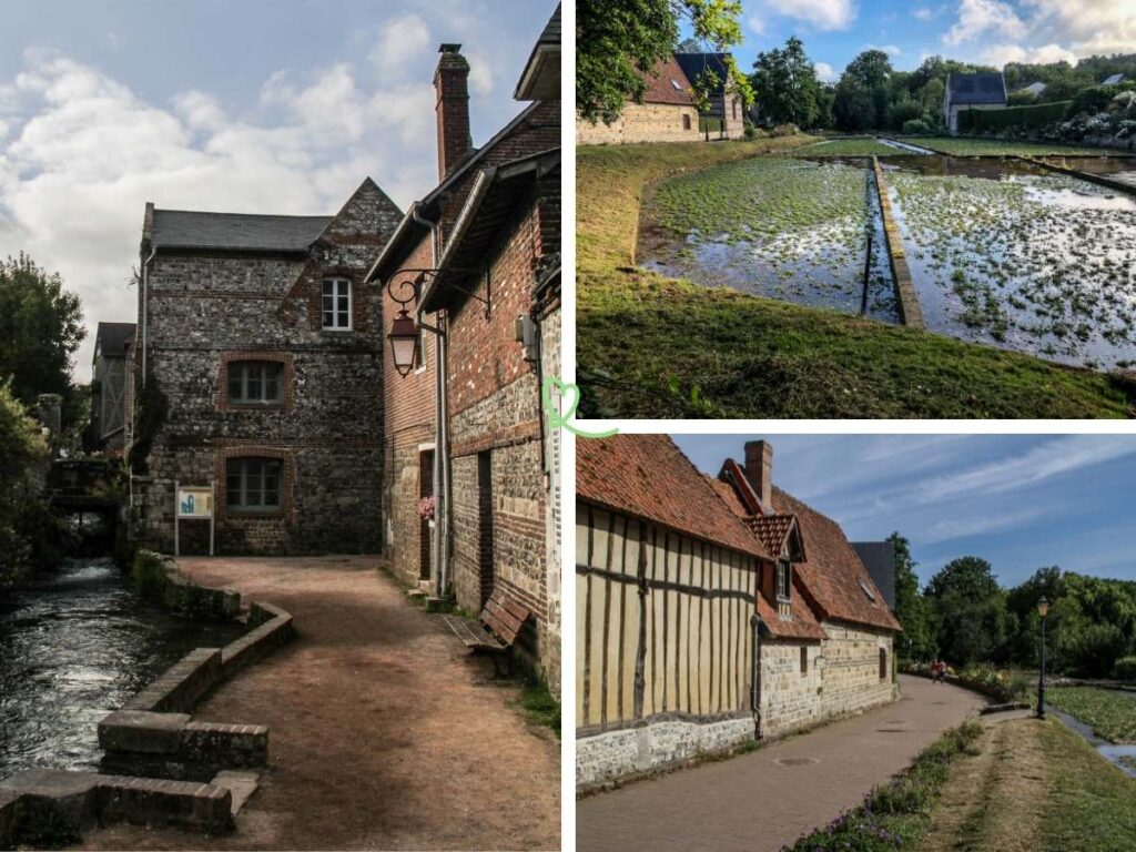 dorp Veules-les-Roses normandië bezienswaardigheden
