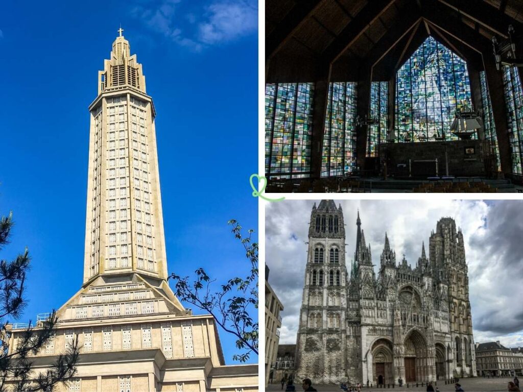 Kathedralen Normandie Kirchen
