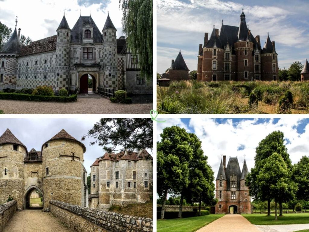 most beautiful castles normandy