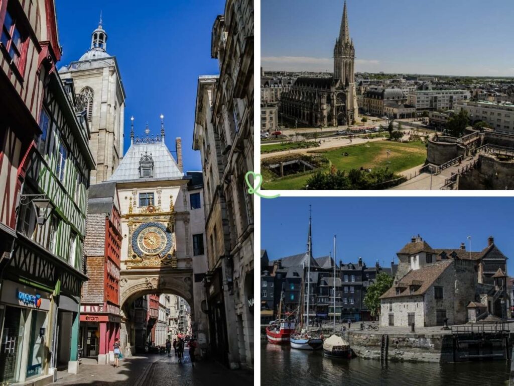 the most beautiful cities in normandy