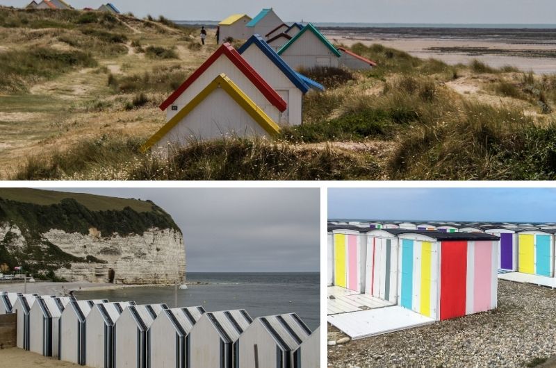 cabanes plages Normandie