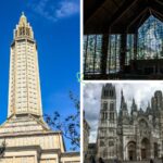 catedrales de Normandía iglesias
