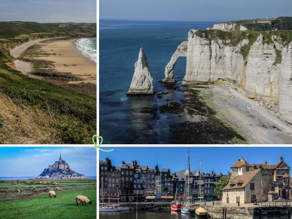 oder gehen Normandie beste Reiseziele