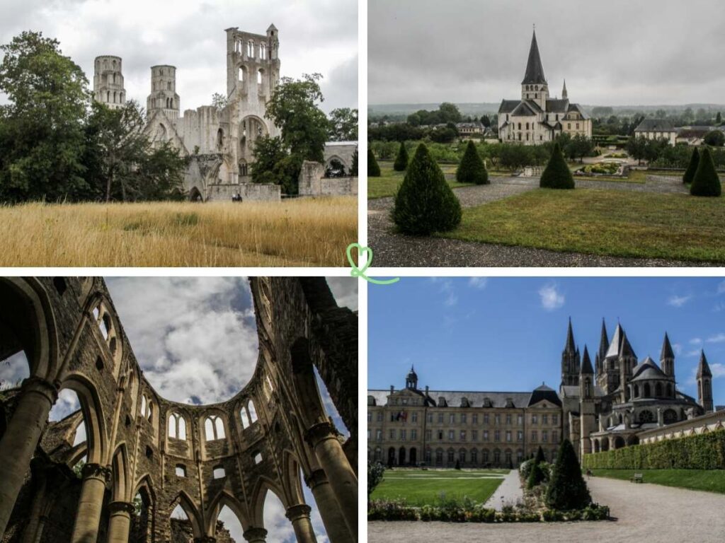 the most beautiful abbeys in normandy