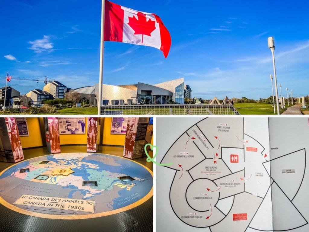 Besuchen Sie das Zentrum Juno Beach Museum Kanada Landung in der Normandie