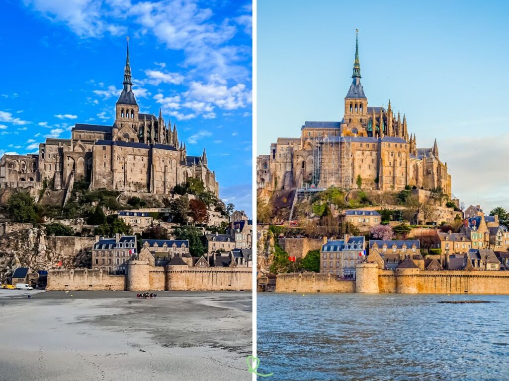 Wann besuchen Sie den Mont-Saint-Michel wie lange die Route?