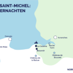 Unterkunfte mont saint michel ubernachten Karte