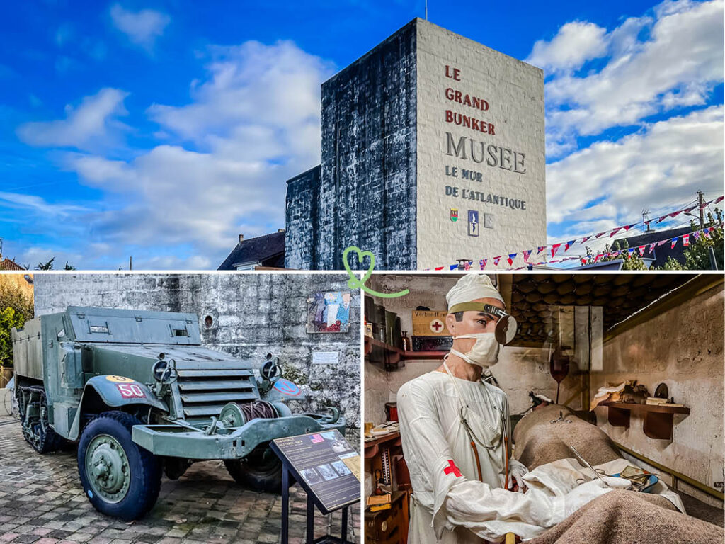Besuchen Sie den Grand Bunker - Museum des Atlantikwalls in Ouistreham und tauchen Sie ein in den Alltag der deutschen Soldaten während des Zweiten Weltkriegs.