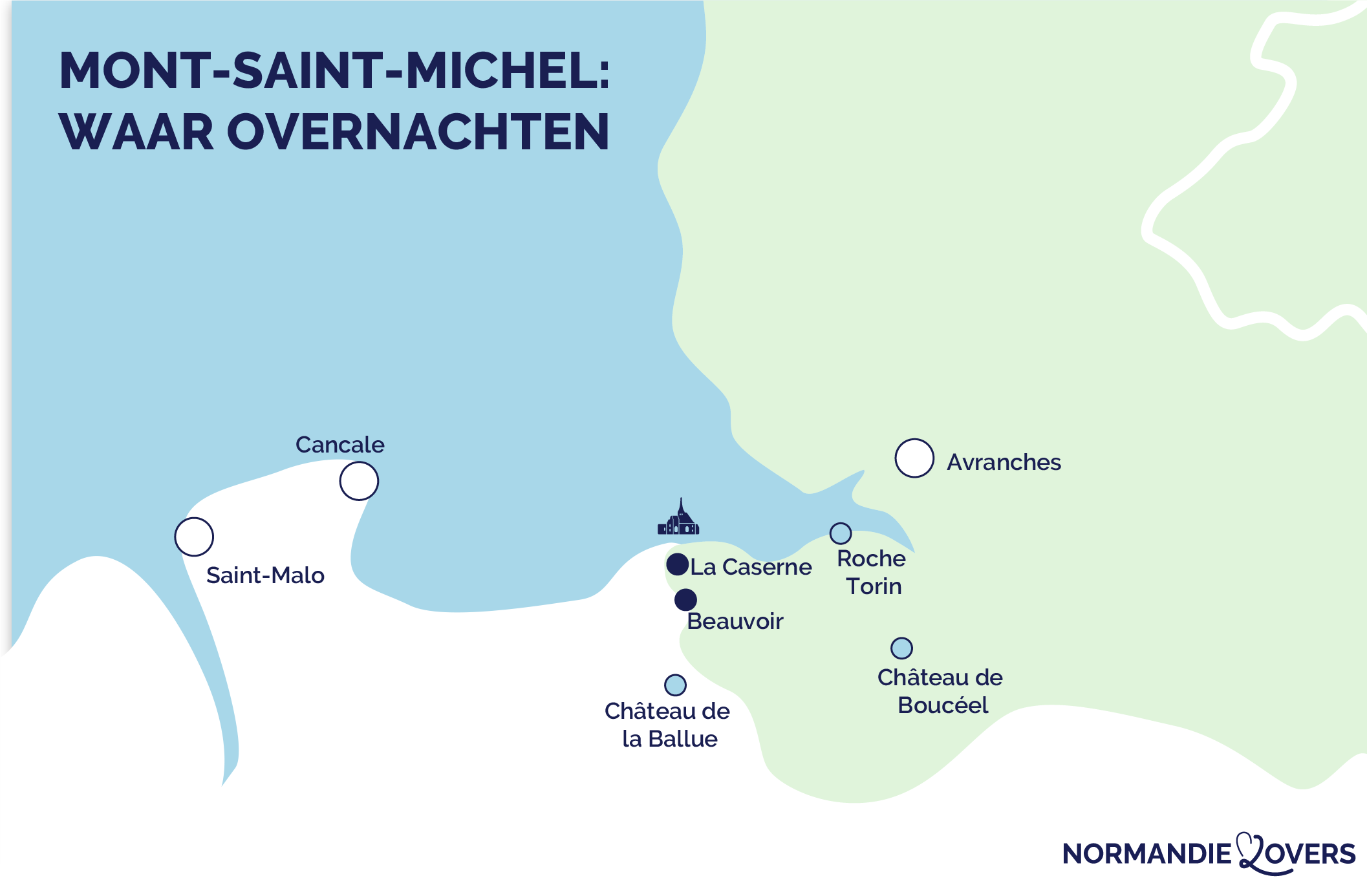 Waar verblijven in Mont-Saint-Michel: 12 beste hotels (2025)