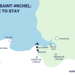 map where to stay mont saint michel