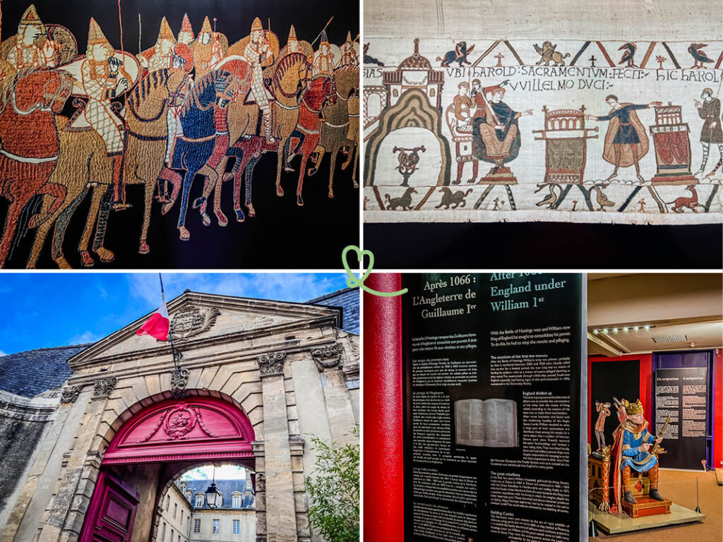 Het Tapijt van Bayeux is een uitzonderlijk borduurwerk dat op de Werelderfgoedlijst van UNESCO staat.
Het Musée de la Tapisserie de Bayeux herbergt dit kunstwerk van linnen stof, dat het verhaal vertelt van de verovering van Engeland door Willem de Veroveraar.
Een must-see als u de stad bezoekt!  