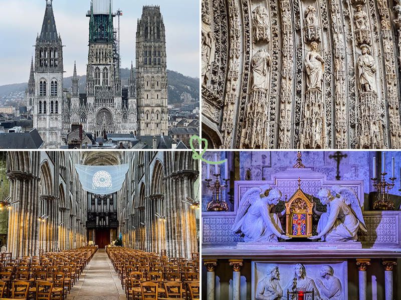 Bezoek de kathedraal van Rouen met onze fototips.