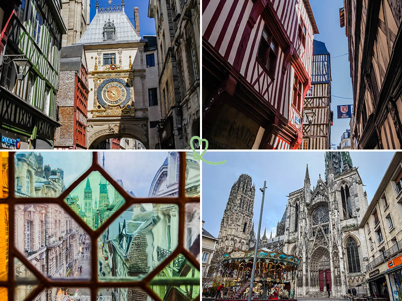 Ontdek onze routes voor een bezoek aan Rouen in 1 dag!