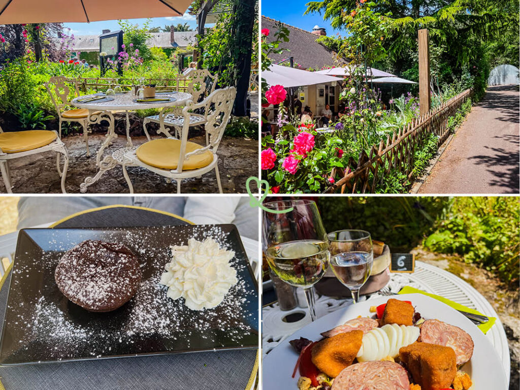 Lesen Sie unsere Meinung über das Restaurant Les Nymphéas, die Einrichtung, das gute Essen und die Getränkeauswahl direkt gegenüber der Gärten von C. Monet.