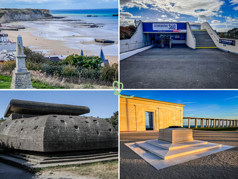Discover our ideas for visits to Gold Beach, the beach where British troops landed.