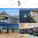 besuchen Normandie 5 tage reiseroute