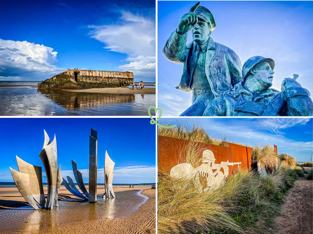 Bezoek de D-Day landingsstranden in 1 dag vanuit Parijs