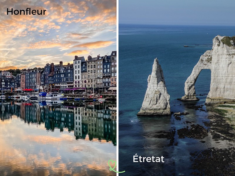 Honfleur oder Etretat