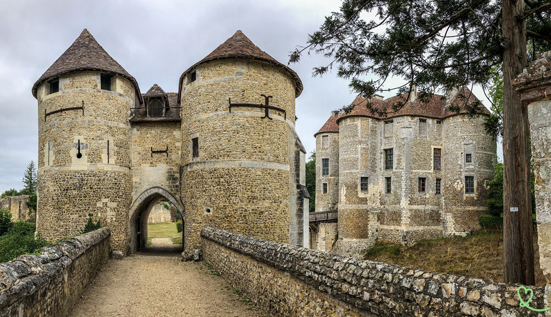 Visitare il castello Domaine d'Harcourt in Normandia