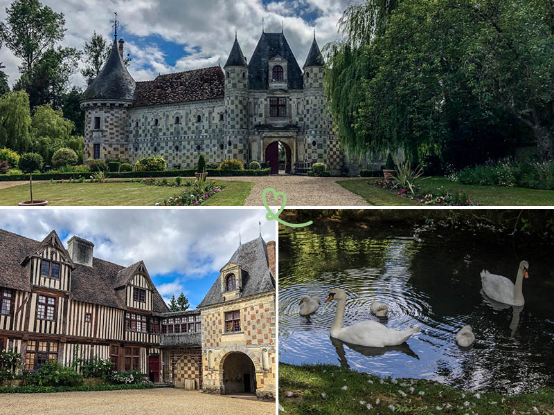 visite el Castillo de Saint-Germain-de-Livet en Normandía