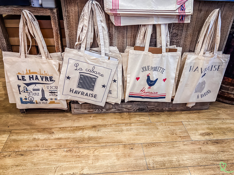 Souvenirwinkelen in Le Havre