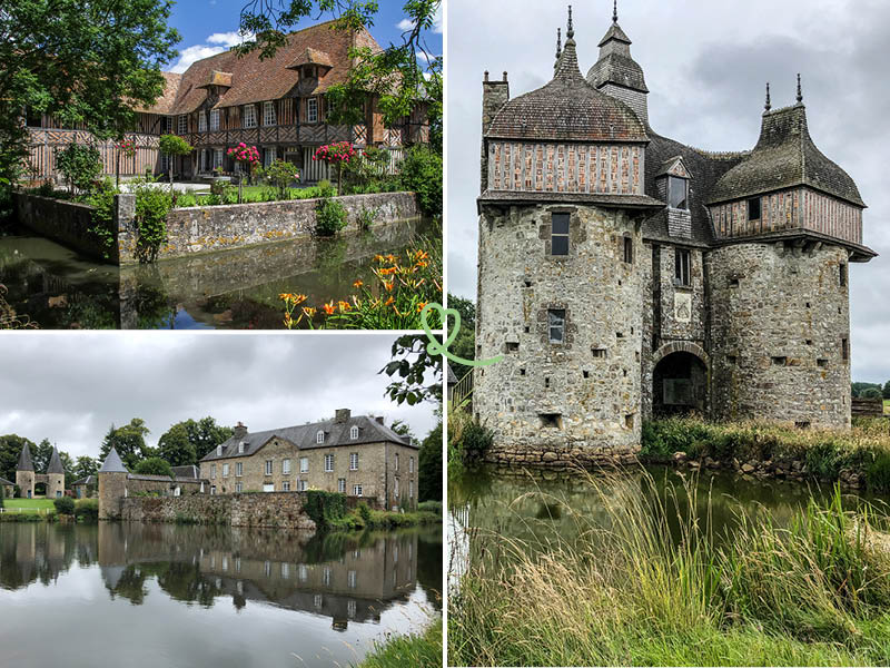 plus beaux manoirs normandie