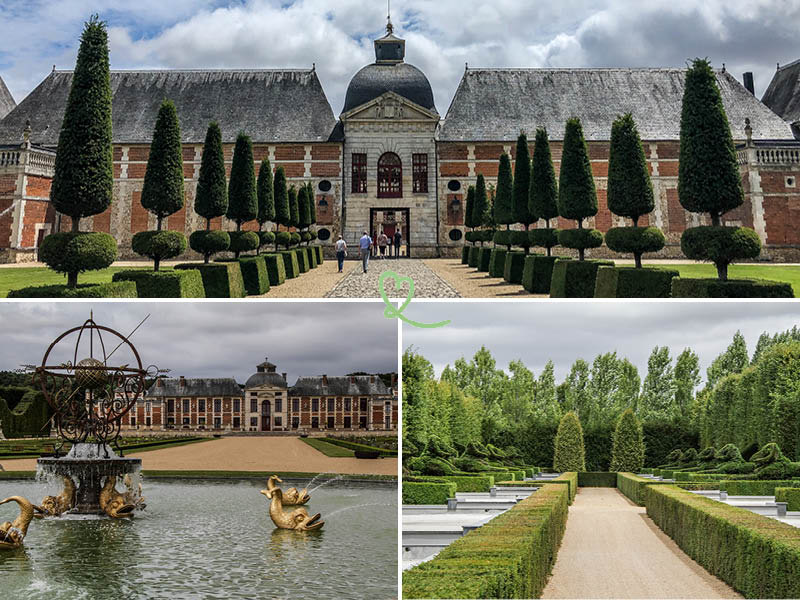 visitare chateau champ bataille castello normandia