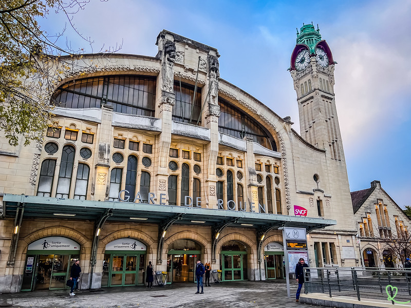 cómo llegar a Rouen