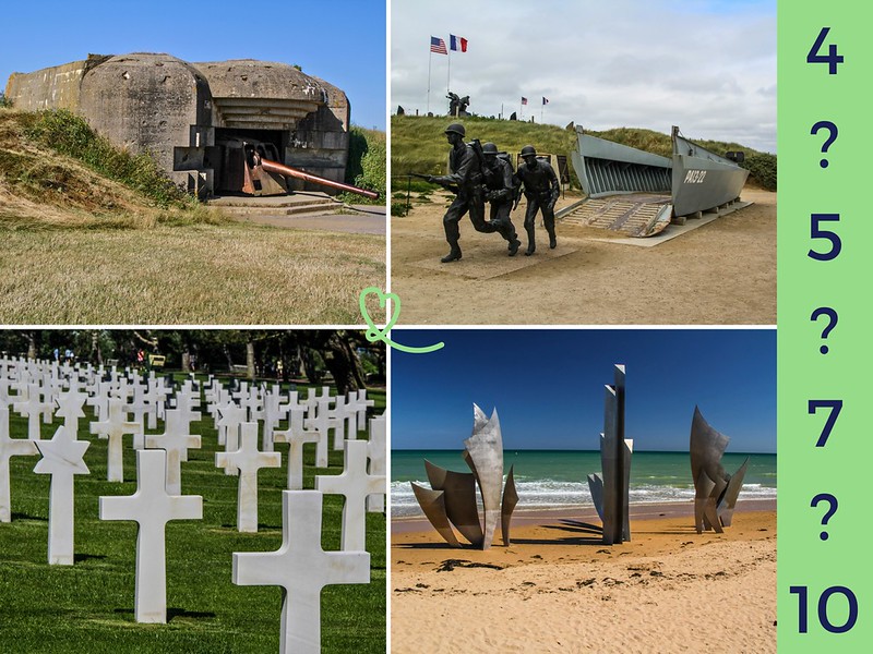 Combien jours partir Plages Debarquement temps